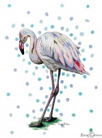 lucy-cortese---flamingo-dots-iii