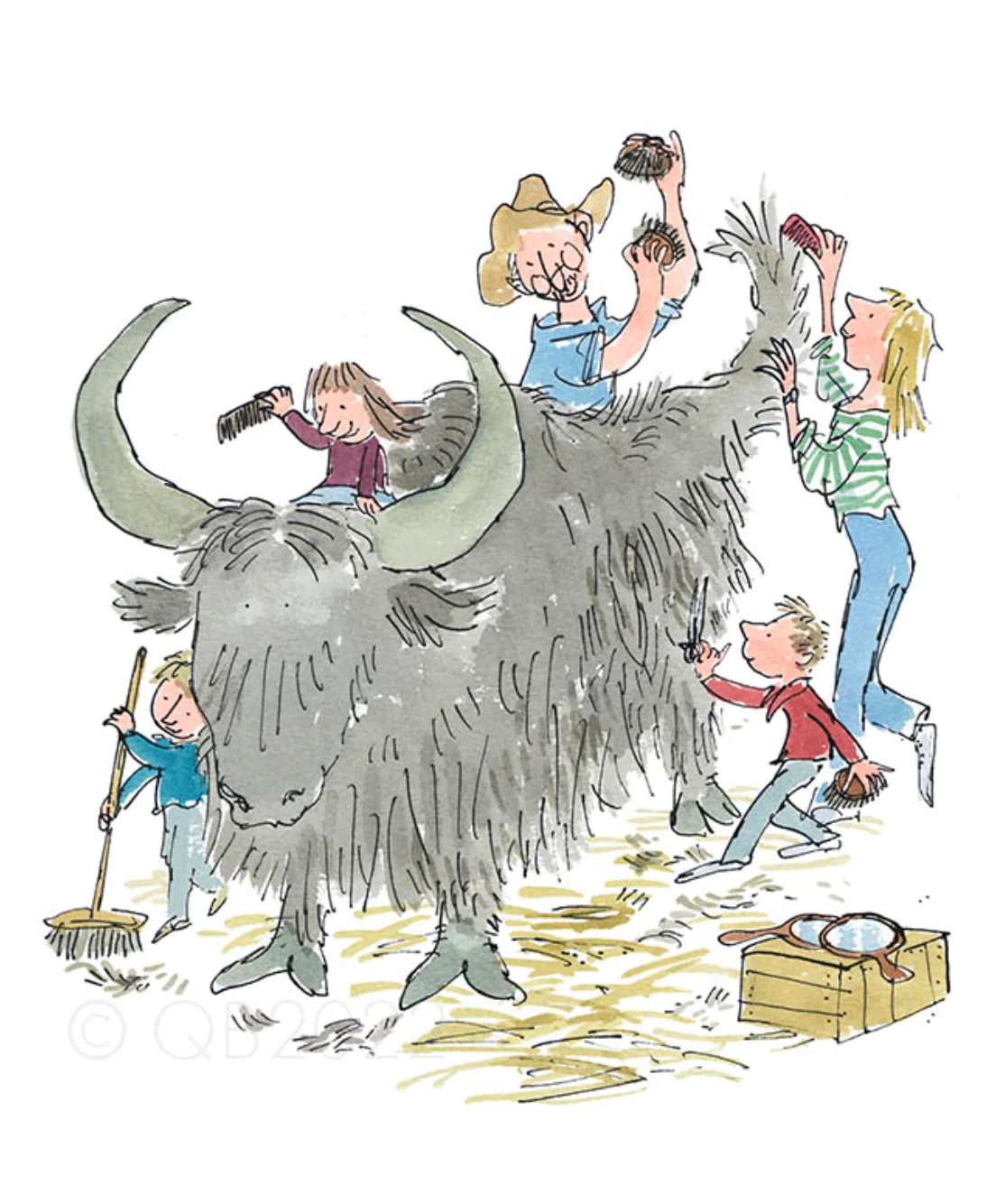 quentin-blake-y-is-for-yak